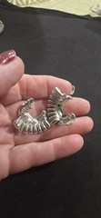 Bogoff Clip On Rhinestone Earrings