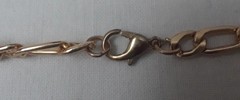 Vintage Lot of 2 Gold-Tone Stackable Flat Chain Necklace 16 – 24 inch