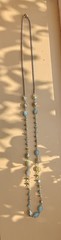 Vintage Necklace 36 Inches In Length Silver Tone