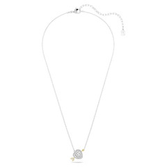 Swarovski Idyllia Pendant Mixed cut, heart shape with arrow