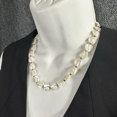 Vintage Medici Abalone Shell Single Strand Necklace Estate