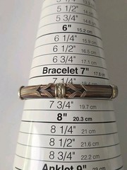 Vintage Brown Leather Cuff Boho Bracelet Copper Brass Base Southwestern Styl 7.5