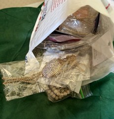 Vintage & New W Tag Craft Wear Repair Lot Jewelry 4 1/2 Pounds Stainless Rings +