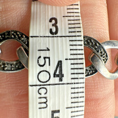 Vtg Alternating Sterling Silver & Marcasite Link Bracelet ~7” 15.7g 9mm Box Lock