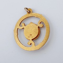 Vintage ~ Southwestern Bell 10 Year 1/10 Gold Filled Service Pendant ~ 6 Grams