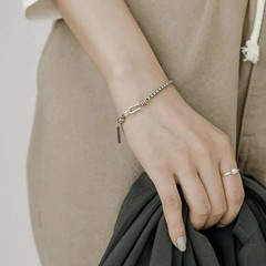Vintage Thick Box Chain Bracelets Women 925 Sterling Silver Jewelry Gift 7 in nw