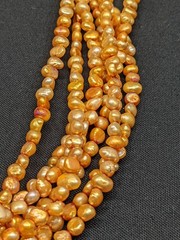 Multi-Strand Cultured Pearl Necklace Sterling Silver 925 Clasp ~20″ Silpada?