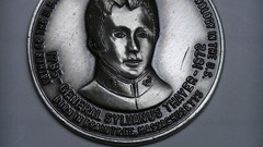GENERAL SYLVANUS THAYER BRAINTREE MASSACHUSETTS STERLING SILVER PENDANT JEWELRY