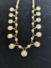 Vintage Aurora Borealis necklace