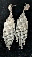 Vintage To Now Silver And Gold Tone Clear Rhinestone Jewelry Lot Of 17 Pieces
