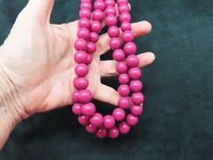 Vintage Lilac/Purple Double Strand Bead Necklace