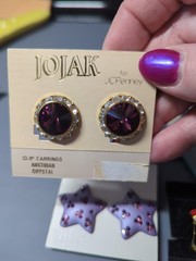 Lot Of 4 Pairs Vintage Clip-on Earrings