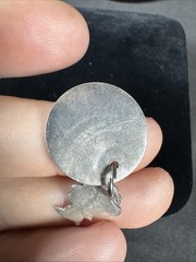 ✨Vintage 90% Silver, Mercury Dime Coin Cut-Out Pendant ✨