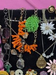 Costume Jewelry Brooch Lot Bakelite, Eisenberg, Jay Strongwater, Swarovski, JJ