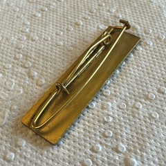 VTG Style Awarded For Finishing Marathon Within Required Time Bar Lapel Brooch