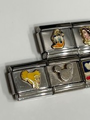 DISNEY Italy-style enamel 9mm link charm lot (or choose) MA 071919@