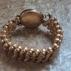 Carmen Gold Filled Expandable Engraved Sweetheart Bracelet FREE SHIPPING
