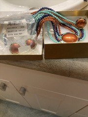 mma metropolitan museum of art jewelry Egyptian Amulet Set