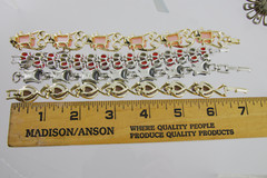 Lot of 12 Moonglow Thermoset Jewelry Necklace Bracelet Brooch Hair Scarf Slide