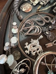 Huge 1,580 Grams VTG Sterling Silver 925 Jewelry Lot Bulk Wear Scrap Repair Sell
