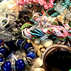 1/2LB Jewelry TREASURE Estate Lot with a Boho, Beach, Gypsy Theme ALL WEARABLE