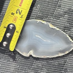 Handmade Pendant Necklace Glass And Organic Natural Agate OOAK Artisan Jewelry