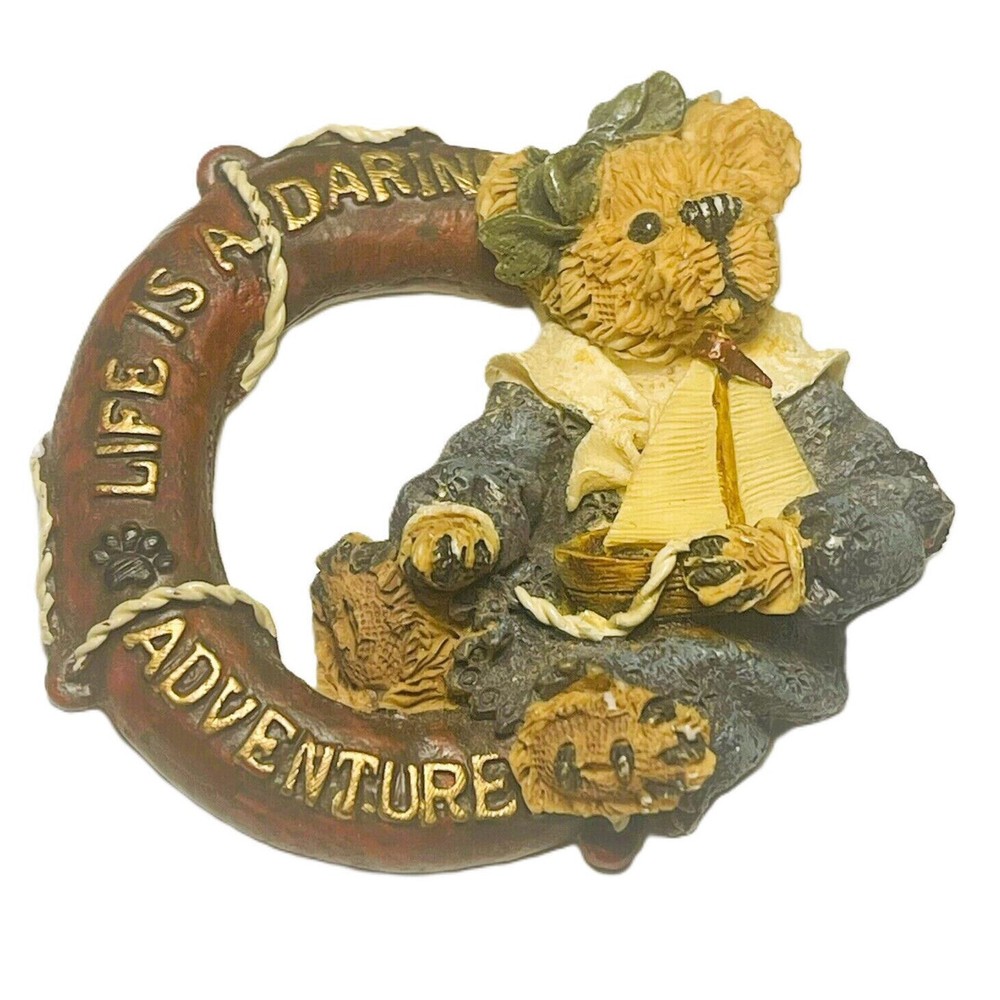 Boyds Bears Sailor Pin Bailey Boat Life is a Daring Adventure Nautical Vintage