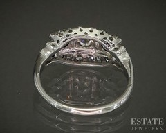 Antique Art Deco Platinum OEC Natural 1.13ctw Diamond Engagement Ring p26275