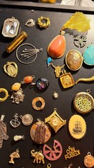 Vintage Assorted Mixed Media Jewelry Pendant Lot