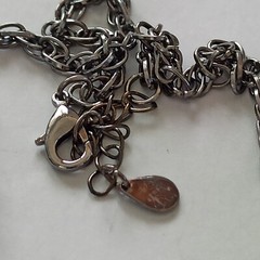 Vintage Smoky Gray Necklace Cocktail Rhinestone Bib Victorian Revival Royal VTG