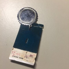 Vintage 1960s Griffith Sterling Happy Birthday Charm NOS