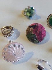 Miscellaneous Vintage Small/Mini Craft Jewelry Lot-Unique Items Charms