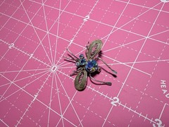 Vintage Bug Insect Pin Brooch Filigree Fly