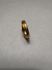 Vintage 19.2K Portuguese Gold Men’s Signet Ring 800 Hallmark Size 8.5 3.1g