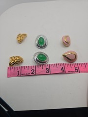 Vintage 1970’s Clip On Earrings. All Very Good Quality 3 Sets Of Earrings