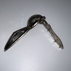 Vintage Fur or Scarf Clip Brooch with Gripping Posts Non Sliding Spring Tension