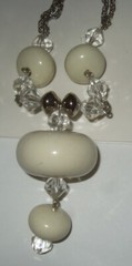 Lucite Necklace Retro Estate Jewelry