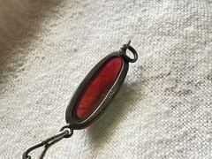 Delicate Art Deco Dragons Breath Cabochon Sterling Floral Bracelet 6.5”