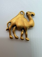 Vintage Heavy Cast Safari Animal Charms Lot 8 Elephant Camel Zebra Jewelry