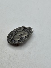 Collection Of 5 Birds And Bloom Pewter Brooches. Signed, 4 Limited Edition
