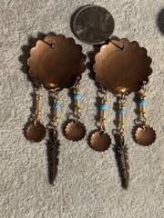 Vintage Lot 5 Pieces of trading post route 66 copper jewelry! Southwestern!