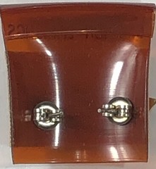Enamel Earrings Stud Butterfly Vintage – NWT