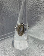 Vintage Silver Tone Avon Ring Size 8