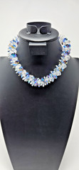 Vintage Vendome Austrian Aurora Borealis Crystal Rhinestone Cluster