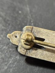 Vintage Victorian Gold Top Or Gold Filled Bar Brooch