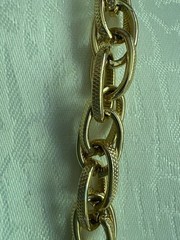 Vintage 50″ Gold‑Tone Tassel Lariat Chain Belt Necklace – Lightweight Boho Chic