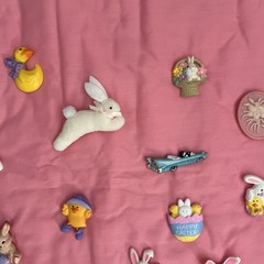 Lot of 21 Vintage HALLMARK BROOCH Pins| Holiday Animals Jewelry