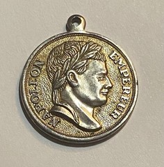 NAPOLEON EMPEREUR NECKLACE PENDANT, VERY GOOD CONDITION