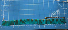 Vintage Egyptian Revival Necklace Robin Egg Blue Plastic Cleopatra Statement Bib