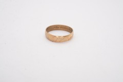 Vintage Rolled Gold Plated Childs Ring Size 0.5
